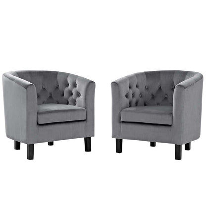 home office desk chairs | CasaFoyer Prospect Button Tufted Performance Velvet Sofa Furniture Set | Luxury & Elegance | Chesterfield Design | Plush Foam Padding | Stain-Resistant Upholstery | Espresso Stained Legs | Non-Marking Foot Caps | 2 Armchairs Included | casafoyer.myshopify.com