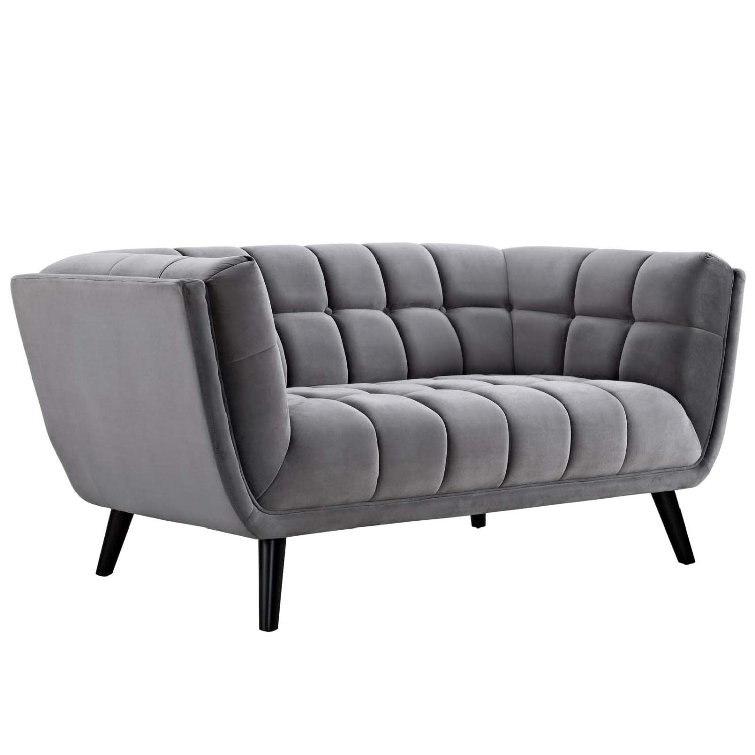 kitchen and dining room sets | CasaFoyer Bestow Performance Velvet Living Room Set | Wide-Profile Design | Soft & Durable Upholstery | Button Tufting | Black Wood Legs | Includes Armchair, Loveseat, Sofa | Perfect for Mid-Century, Modern Farmhouse, Contemporary Decor | casafoyer.myshopify.com