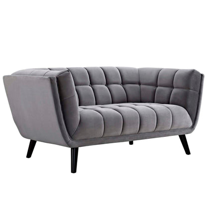 kitchen and dining room sets | CasaFoyer Bestow Performance Velvet Living Room Set | Wide-Profile Design | Soft & Durable Upholstery | Button Tufting | Black Wood Legs | Includes Armchair, Loveseat, Sofa | Perfect for Mid-Century, Modern Farmhouse, Contemporary Decor | casafoyer.myshopify.com