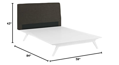 adjustable bed bases | CasaFoyer Tracy Queen Size Platform Bed | White | Durable MDF | Open Design | Foam Padded Headboard | Assembly Required | Boxspring-Free Sleep Experience | casafoyer.myshopify.com