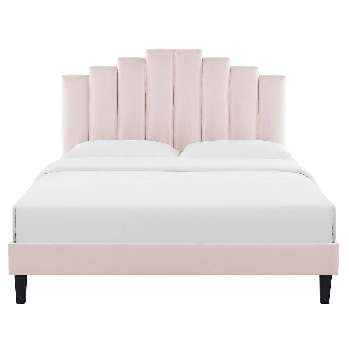 adjustable bed bases | CasaFoyer Elise Performance Velvet King Platform Bed | Opulent Elegance | Art Deco Style | Stain-Resistant | Memory Foam Compatible | 800 lbs Weight Capacity | casafoyer.myshopify.com