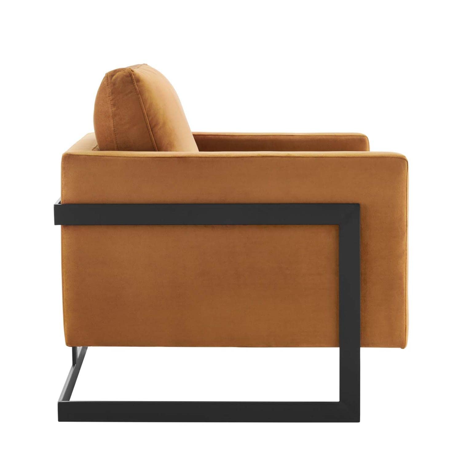 sofas | CasaFoyer Posse Performance Velvet Accent Chair | Opulent Luxury & Glamorous Deco Style | Soft & Stain-Resistant | Sleek Matte Black Stainless Steel Base | Premium Seating Experience | No Assembly | 300 lbs Weight Capacity | casafoyer.myshopify.com
