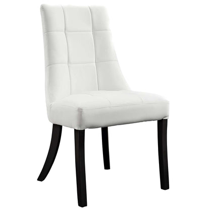 home office desk chairs | CasaFoyer Noblesse Dining Chair | Regal Charm | Faux Leather Seatback | Checkerboard Pattern | Padded for Comfort | Contemporary & Elegant Seating | casafoyer.myshopify.com