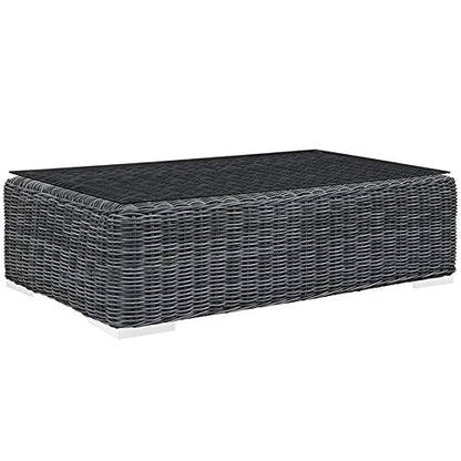 kitchen and dining room sets | CasaFoyer Summon Outdoor Patio Sectional Sofa Set | Ultimate Comfort & Quality | Two-Tone Rattan | Sunbrella Cushions | Aluminum Frame | Modern Design | casafoyer.myshopify.com