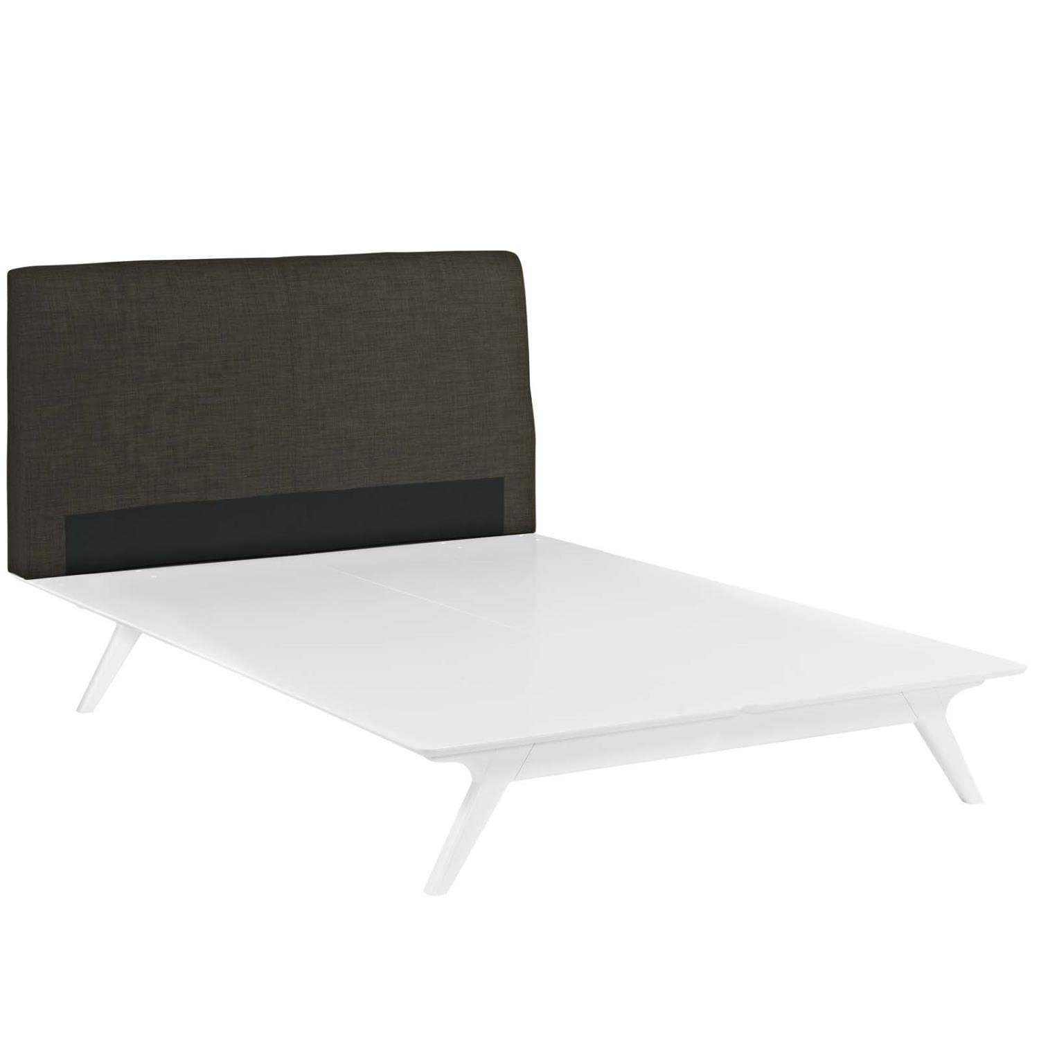adjustable bed bases | CasaFoyer Tracy Queen Size Platform Bed | White | Durable MDF | Open Design | Foam Padded Headboard | Assembly Required | Boxspring-Free Sleep Experience | casafoyer.myshopify.com