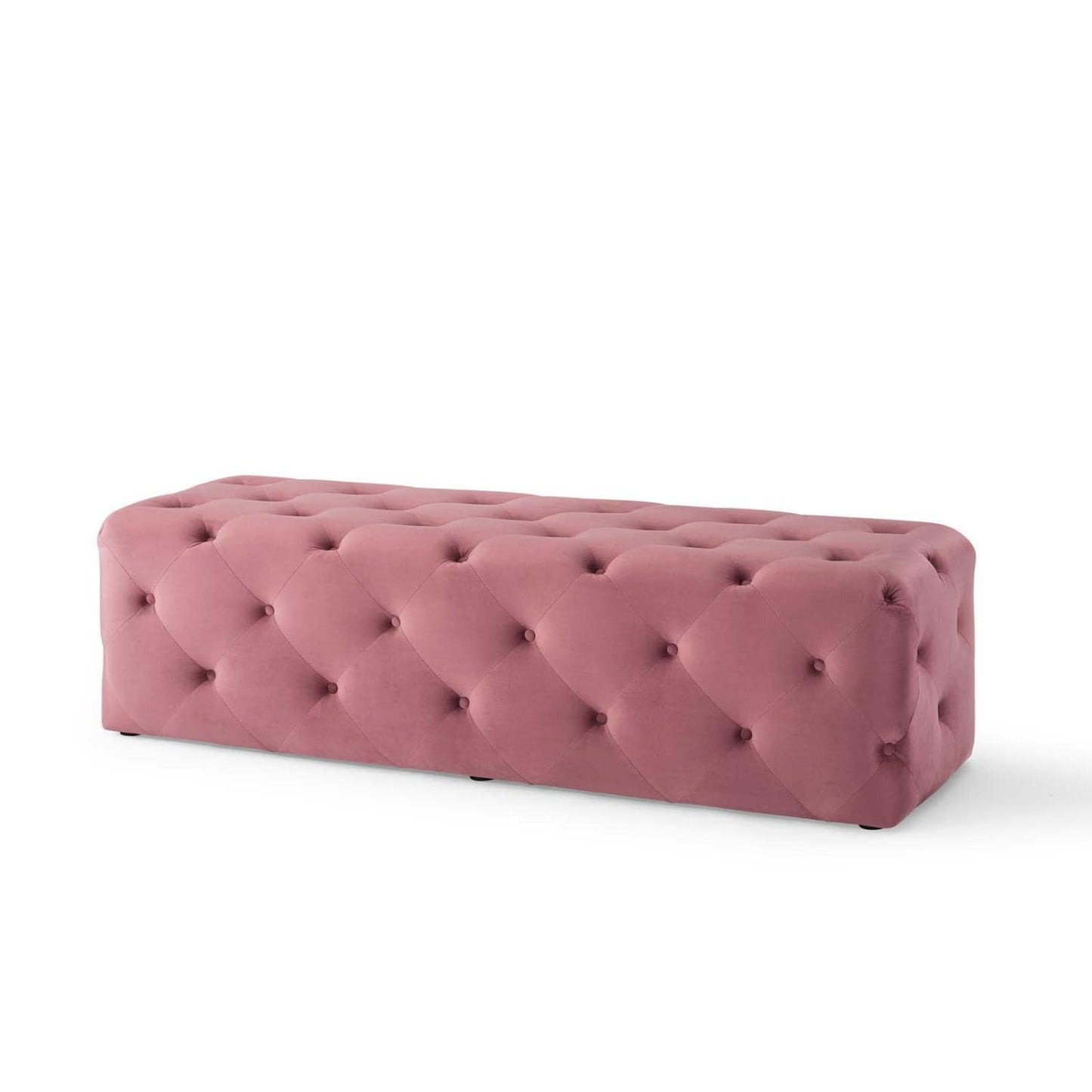 ottomans | CasaFoyer Amour 60 Tufted Button Entryway Bench | Stain-Resistant Velvet | Luxurious Seating | Versatile & Stylish | 500 lb Capacity | casafoyer.myshopify.com
