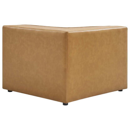 sofas | CasaFoyer Mingle Vegan Leather Corner Chair | Ultimate Comfort & Style | Spacious Seating | Dense Foam Padding | Versatile Design | Luxurious Upholstery | Elegant Piping | Sturdy Legs | casafoyer.myshopify.com