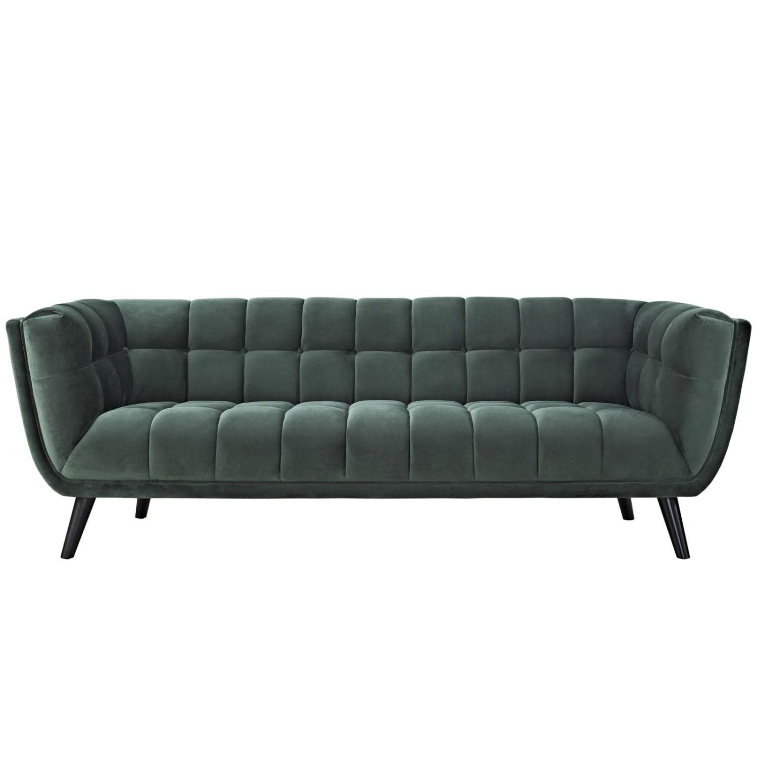 kitchen and dining room sets | CasaFoyer Bestow Performance Velvet Living Room Set | Luxurious | Stain-Resistant | Wide Profile | Button Tufted | Foam Padded | Black Finish Legs | Includes Sofa & Loveseat | Ideal for Mid-Century, Modern Farmhouse, Contemporary Decors | casafoyer.myshopify.com