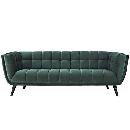 kitchen and dining room sets | CasaFoyer Bestow Performance Velvet Living Room Set | Luxurious | Stain-Resistant | Wide Profile | Button Tufted | Foam Padded | Black Finish Legs | Includes Sofa & Loveseat | Ideal for Mid-Century, Modern Farmhouse, Contemporary Decors | casafoyer.myshopify.com