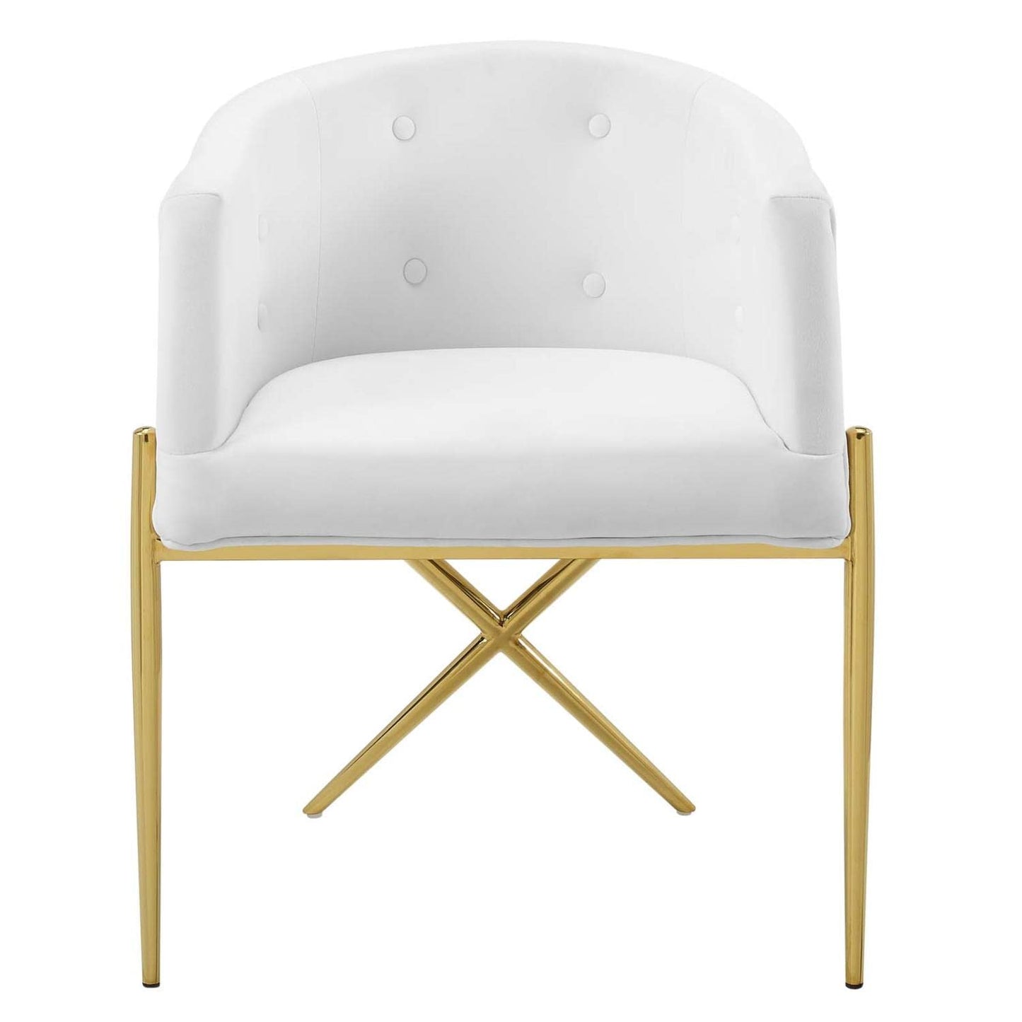 home office desk chairs | CasaFoyer Savour Tufted Performance Velvet Accent Dining Armchair | Stain-Resistant | Comfortable | Durable | Set of 2 | Luxury & Sophistication for Dining Room or Living Space | casafoyer.myshopify.com