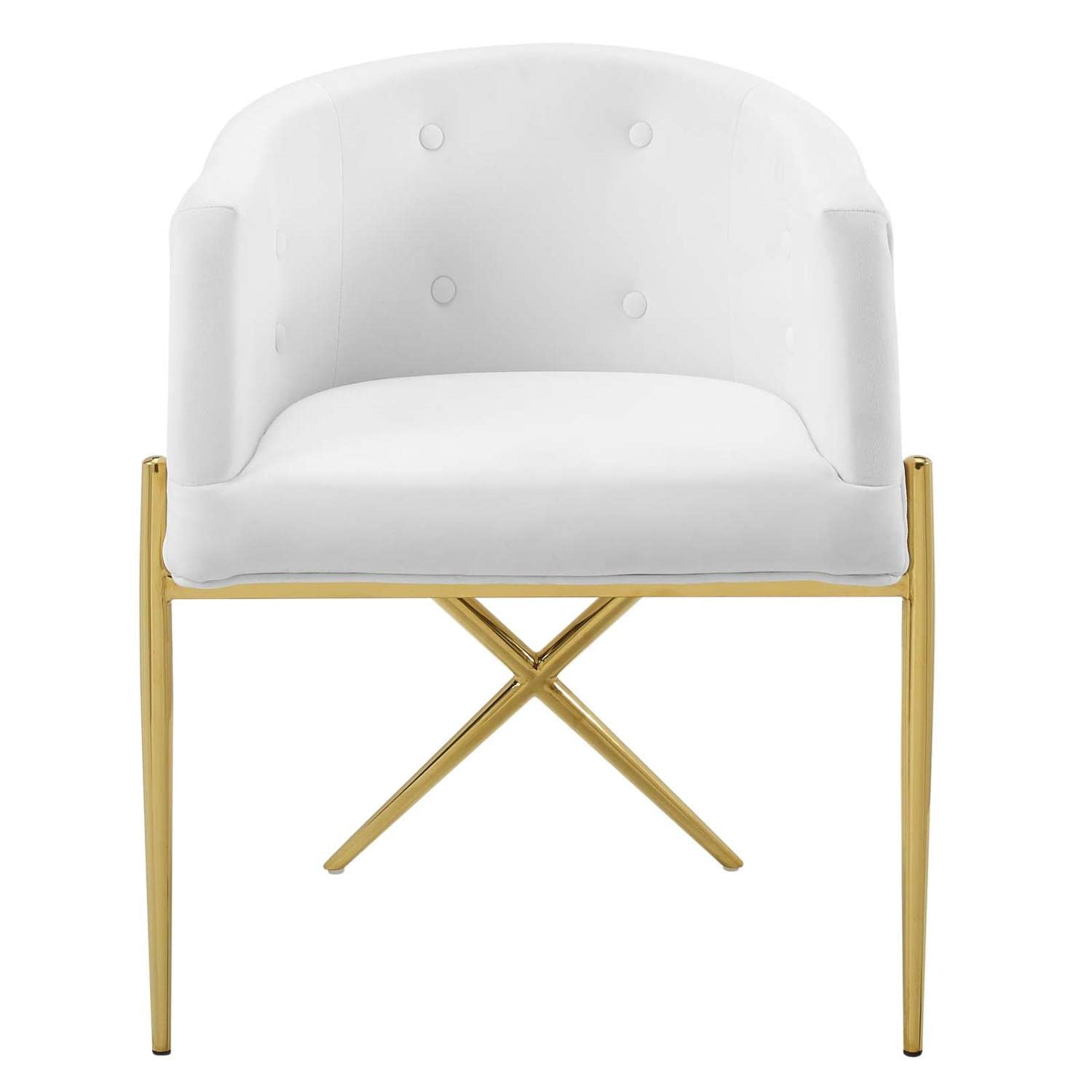 home office desk chairs | CasaFoyer Savour Tufted Performance Velvet Accent Dining Armchair | Stain-Resistant | Comfortable | Durable | Set of 2 | Luxury & Sophistication for Dining Room or Living Space | casafoyer.myshopify.com