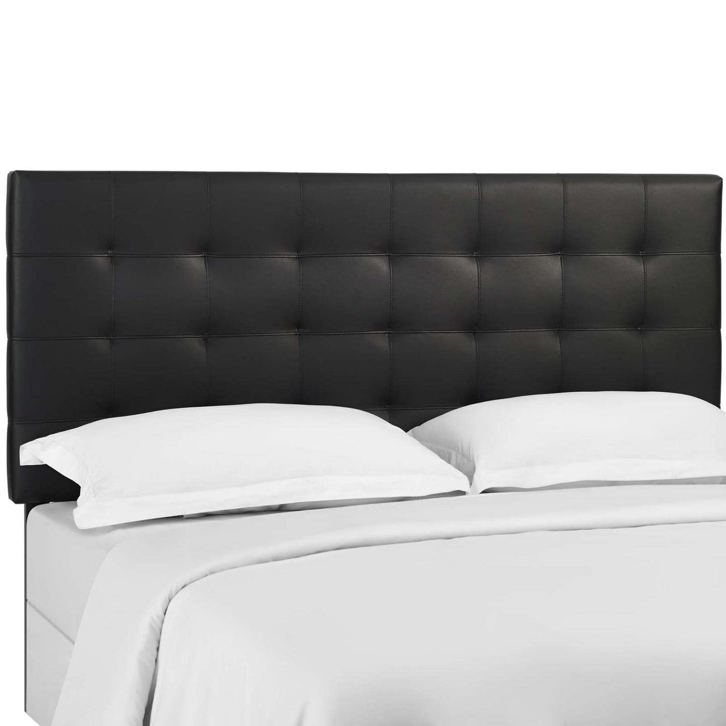 headboards | CasaFoyer Paisley Tufted Full/Queen Headboard | Upholstered Faux Leather - Black | Adjustable Height, Sturdy Frame | Customizable Comfort | | casafoyer.myshopify.com