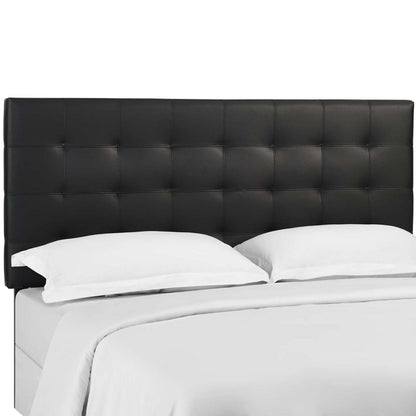 headboards | CasaFoyer Paisley Tufted Full/Queen Headboard | Upholstered Faux Leather - Black | Adjustable Height, Sturdy Frame | Customizable Comfort | | casafoyer.myshopify.com