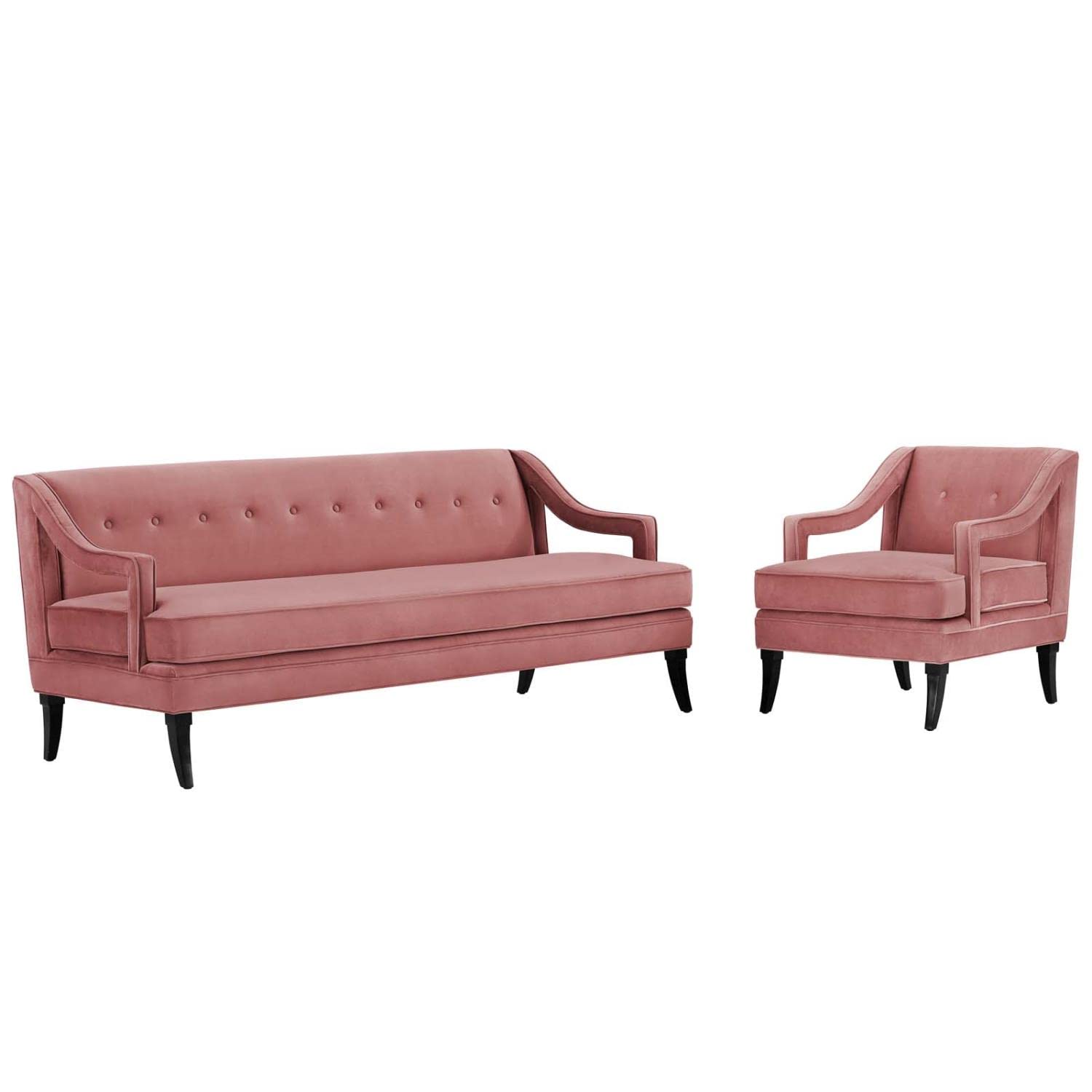 kitchen and dining room sets | CasaFoyer Concur Performance Velvet Living Room Set | Sleek Design | Stain-Resistant Velvet Upholstery | Armchair & Sofa with Plush Cushions | Machine Washable Cover | Birch Wood Legs | casafoyer.myshopify.com