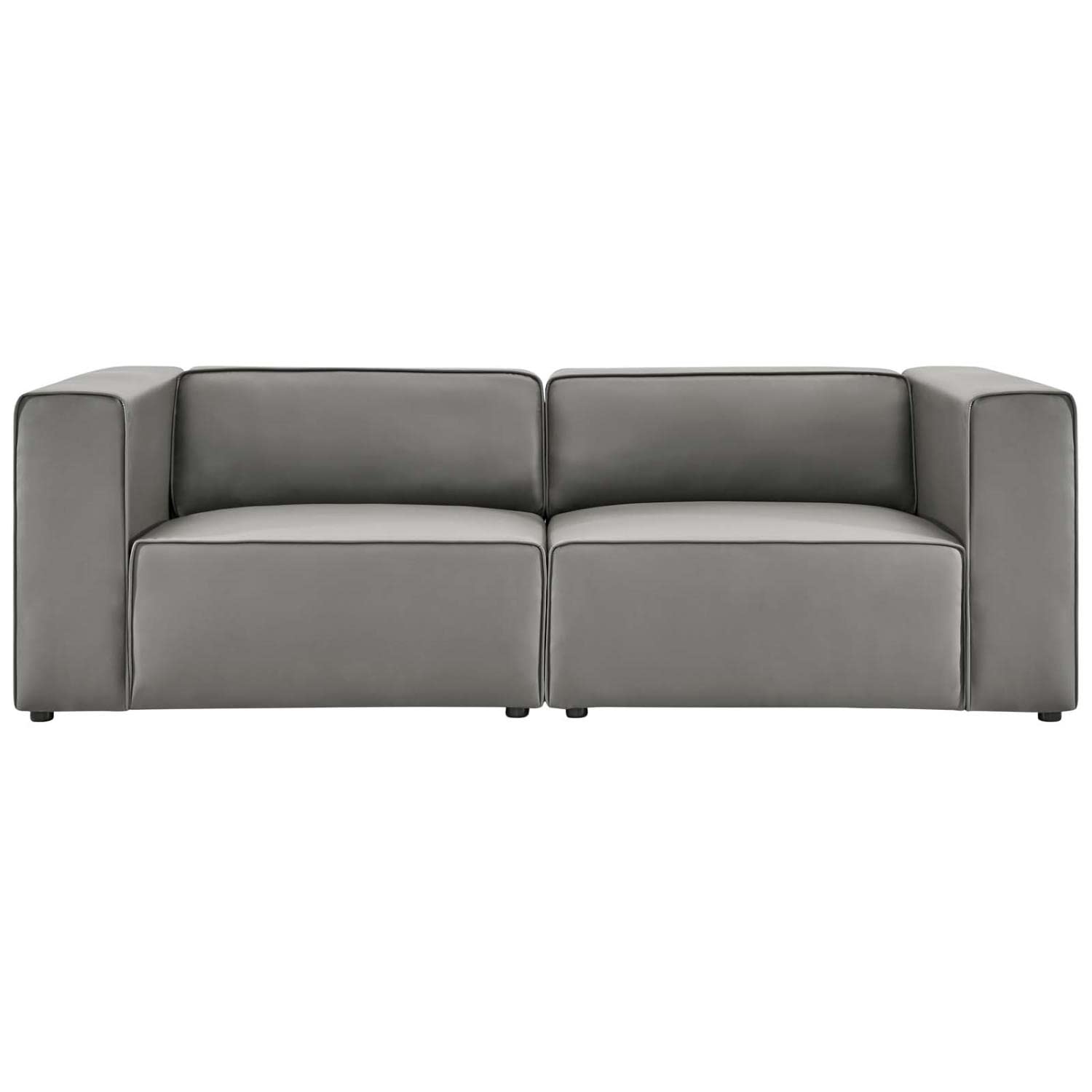 kitchen and dining room sets | CasaFoyer Mingle Vegan Leather 2-Piece Sectional Sofa | Ultimate Comfort | Spacious Design | Vegan Leather Upholstery | Elegant Piping | Sturdy Legs | casafoyer.myshopify.com