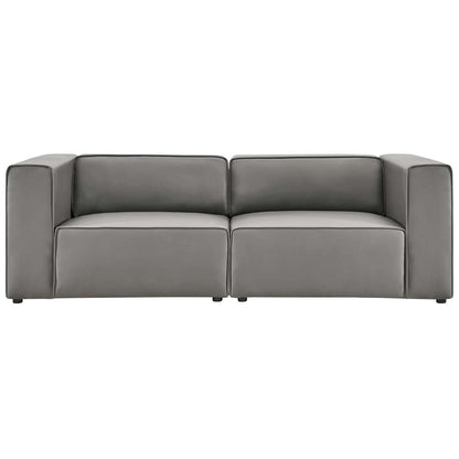 kitchen and dining room sets | CasaFoyer Mingle Vegan Leather 2-Piece Sectional Sofa | Ultimate Comfort | Spacious Design | Vegan Leather Upholstery | Elegant Piping | Sturdy Legs | casafoyer.myshopify.com