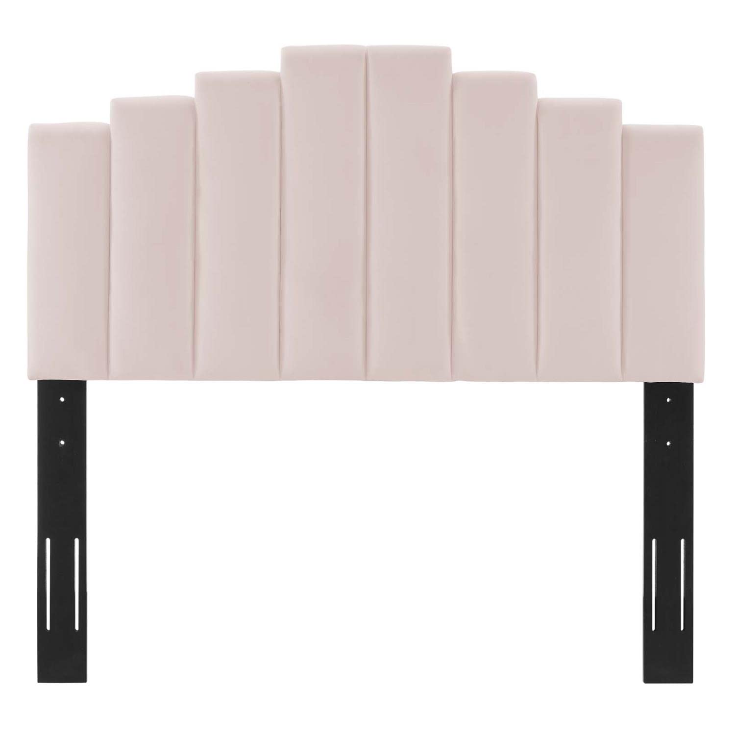 headboards | CasaFoyer Noelle Performance Velvet Full/Queen Headboard | Luxurious Stain-Resistant Velvet | Adjustable Height | Glam Deco Style | Pink | casafoyer.myshopify.com