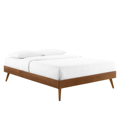 Bed | CasaFoyer Margo Full Platform Bed Frame | Modern Mid-Century Design | Wood Construction | No Box Spring Needed | Interchangeable Headboards | Easy Assembly | casafoyer.myshopify.com