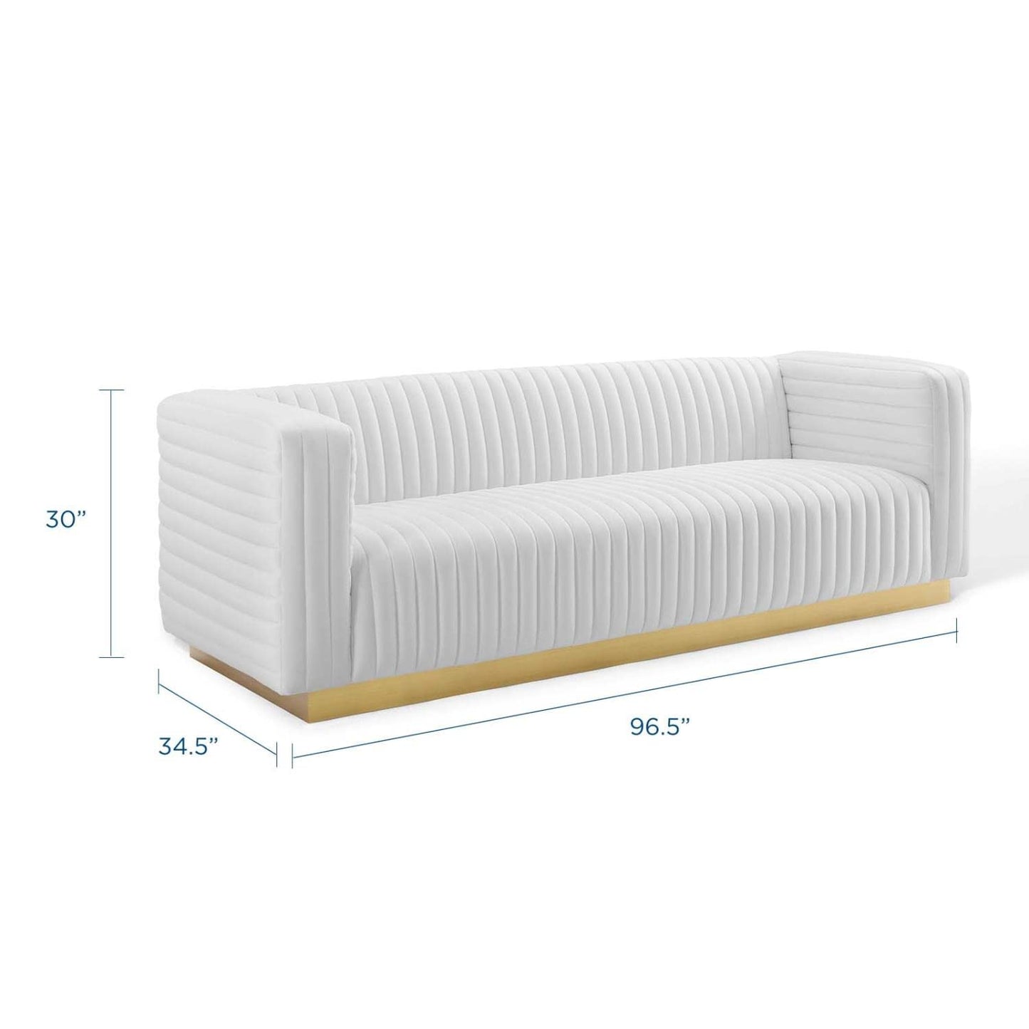 home office desk chairs | CasaFoyer Charisma Channel Tufted Performance Velvet Living Room Sofa | Vintage Glamour Design | Stain-Resistant Fabric | Supportive Coil System | Retro Modern Style | Gold Stainless Steel Base | Weight Capacity: 1323 lbs | Fully Assembled | casafoyer.myshopify.com