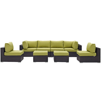 kitchen and dining room sets | CasaFoyer Convene Outdoor Sectional Set | Durable Rattan Weave | Weather-Resistant Cushions | Versatile Design | Ideal for Patio, Backyard, Poolside | casafoyer.myshopify.com