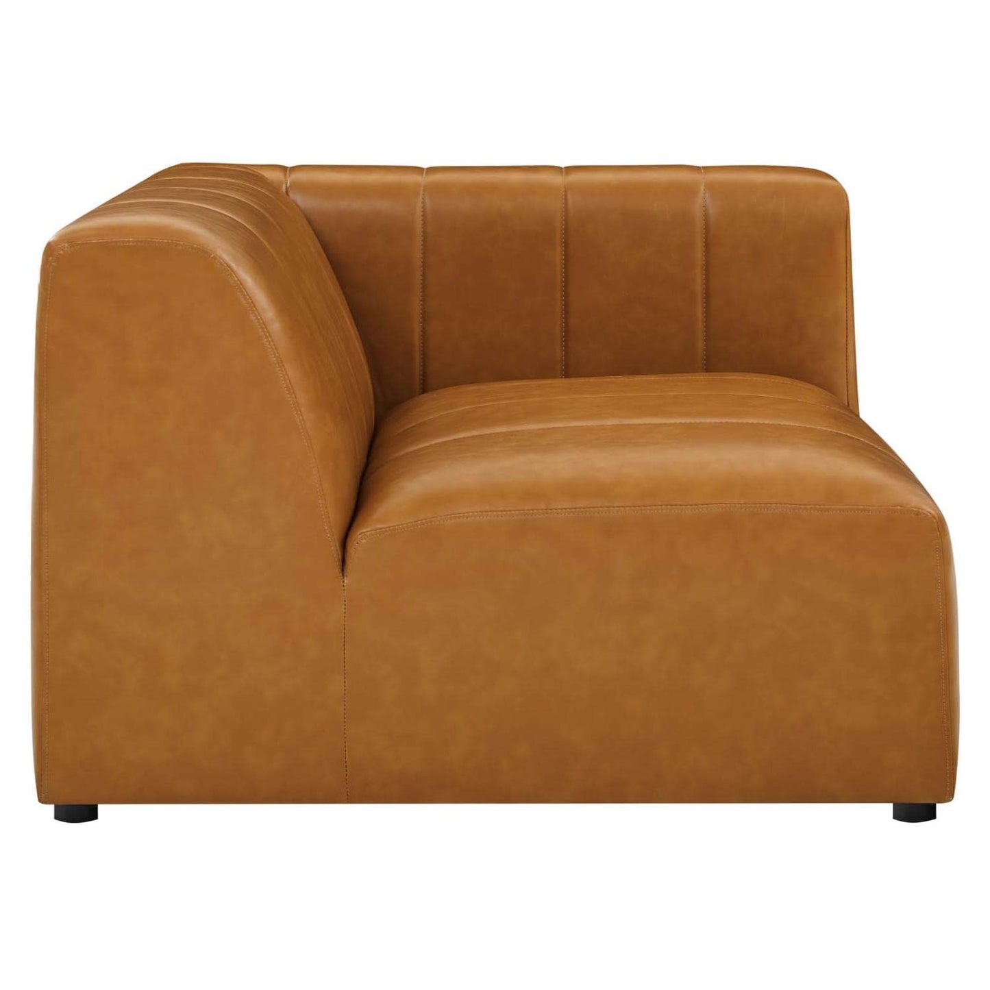 kitchen and dining room sets | CasaFoyer Bartlett Vegan Leather Loveseat | Retro Modern Style | Dense Foam Padding | Solid Wood Frame | 2-Piece Set | Tan | casafoyer.myshopify.com