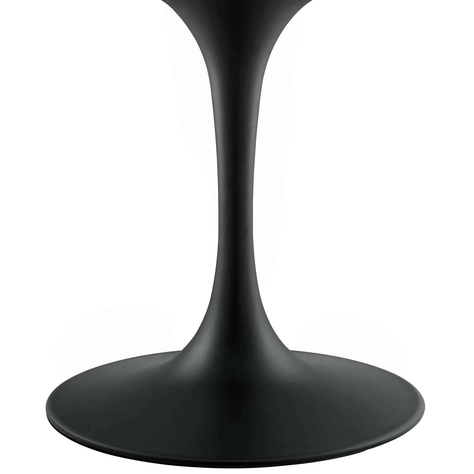 patio dining tables | CasaFoyer Lippa 60 Oval Dining Table | Timeless Modern Design | White Lacquered Top | Chip-Resistant Finish | Tapered Metal Base | casafoyer.myshopify.com