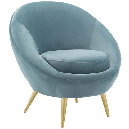 home office desk chairs | CasaFoyer Circuit Modern Accent Chair | Velvet Upholstery | Gold Legs | Luxurious Seating | Supports up to 300 lbs | casafoyer.myshopify.com