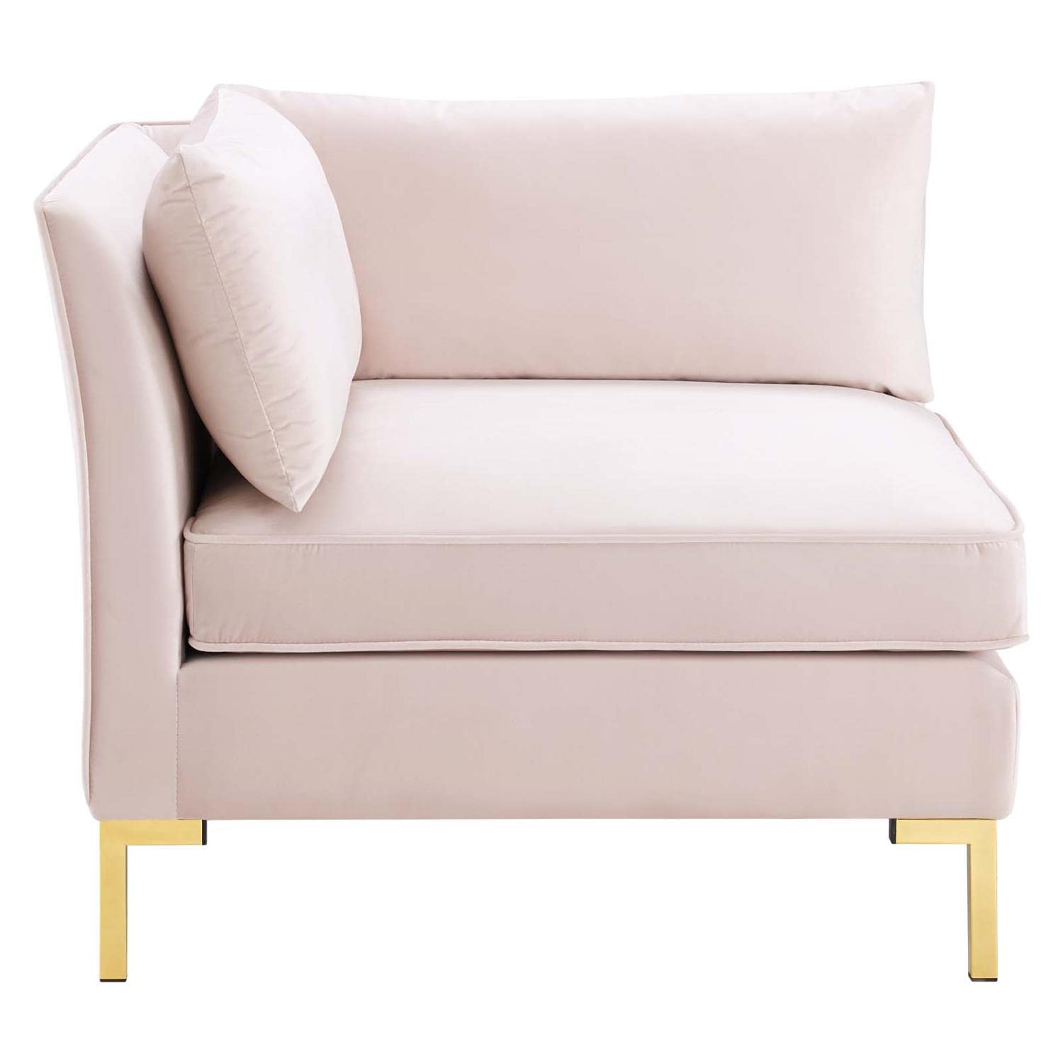 sofas | CasaFoyer Ardent Performance Velvet Sofa | Vintage Modern Glam Deco Style | Versatile Sectional Design | Stain-Resistant Upholstery | Premium Seating Experience | Gold Metal Legs | Set of 4 Chairs | casafoyer.myshopify.com