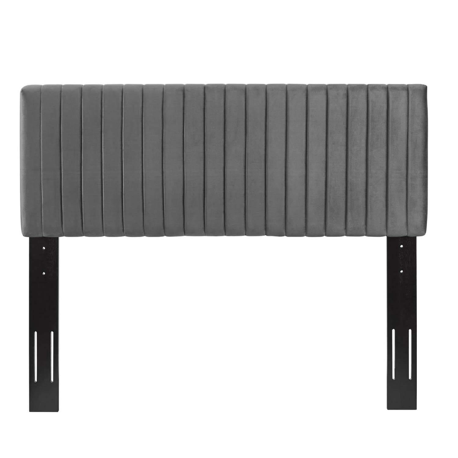 Bed | CasaFoyer Keira Full/Queen Headboard | Luxurious Velvet | Channel Tufting | Stain-Resistant | Solid Wood Frame | Upgrade Your Bedroom with Elegance | casafoyer.myshopify.com