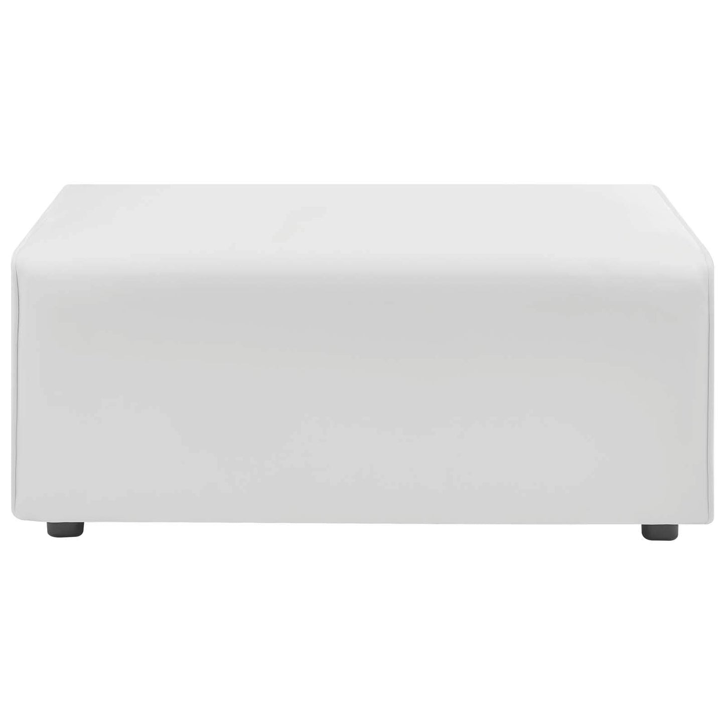 ottomans | CasaFoyer Mingle Vegan Leather Ottoman | Comfort & Style | Spacious & Visually Appealing | Dense Foam Padding | Adjustable & Versatile | Luxurious Vegan Leather Upholstery | Sturdy Legs | Modular Sectional Collection | casafoyer.myshopify.com