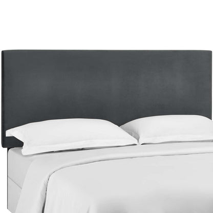 Bed | CasaFoyer Claire King/California King Headboard | Elegant Stain-Resistant Velvet | Adjustable Height | Durable Frame | Compatible with King & Cal King Bed Frames | casafoyer.myshopify.com