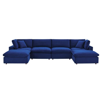 kitchen and dining room sets | CasaFoyer Commix | Luxurious & Inviting Sectional Sofa | Stain-Resistant Velvet | Solid Wood Construction | Foam Padded Cushions | Ideal for Modern Homes | casafoyer.myshopify.com