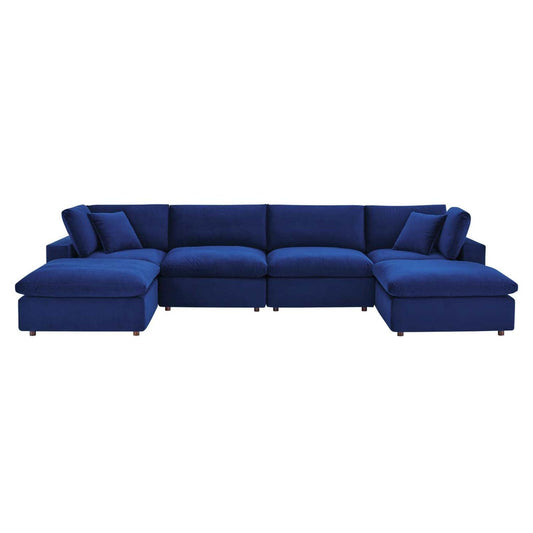 kitchen and dining room sets | CasaFoyer Commix | Luxurious & Inviting Sectional Sofa | Stain-Resistant Velvet | Solid Wood Construction | Foam Padded Cushions | Ideal for Modern Homes | casafoyer.myshopify.com