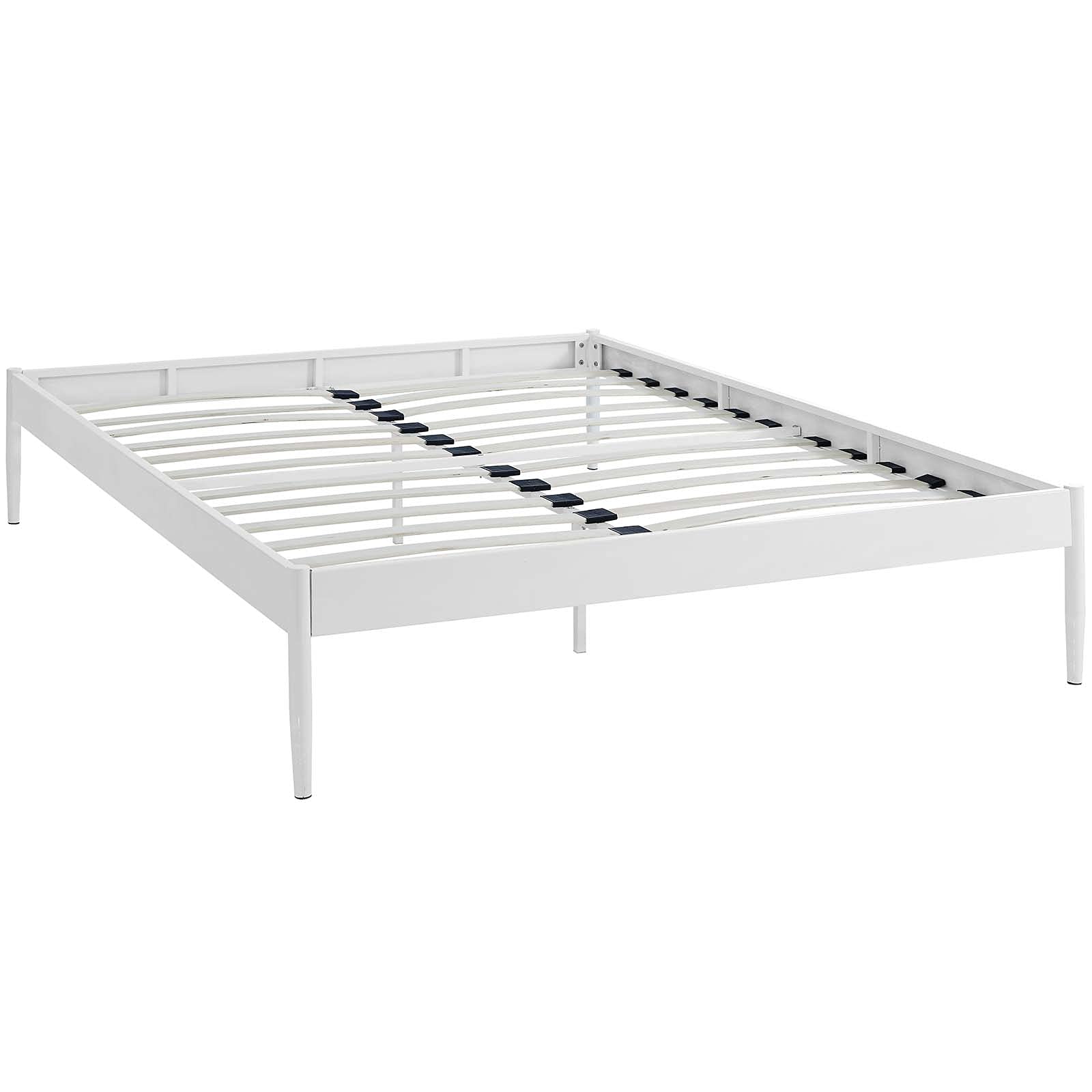 Bed | CasaFoyer  Elsie Bed Frame | Birchwood Support | Steel Frame | No Boxspring Needed | 1300 lbs Weight Capacity | Modern Design | Full Size | casafoyer.myshopify.com