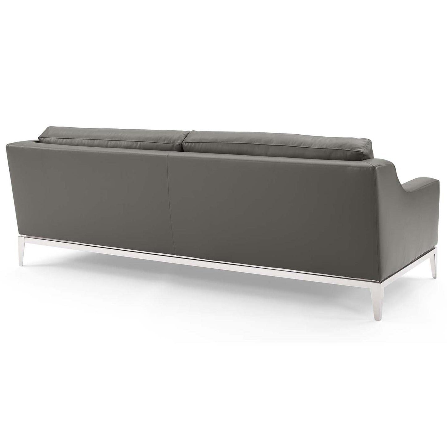 kitchen and dining room sets | CasaFoyer Sophisticated Harness Sofa & Loveseat Set | Leather Upholstery | Ultimate Comfort | Stainless Steel Frame | Non-Marking Foot Caps | Vintage & Contemporary Home | Removable Cushions | Weight Capacity: 900 lbs & 600 lbs | Gray | casafoyer.myshopify.com