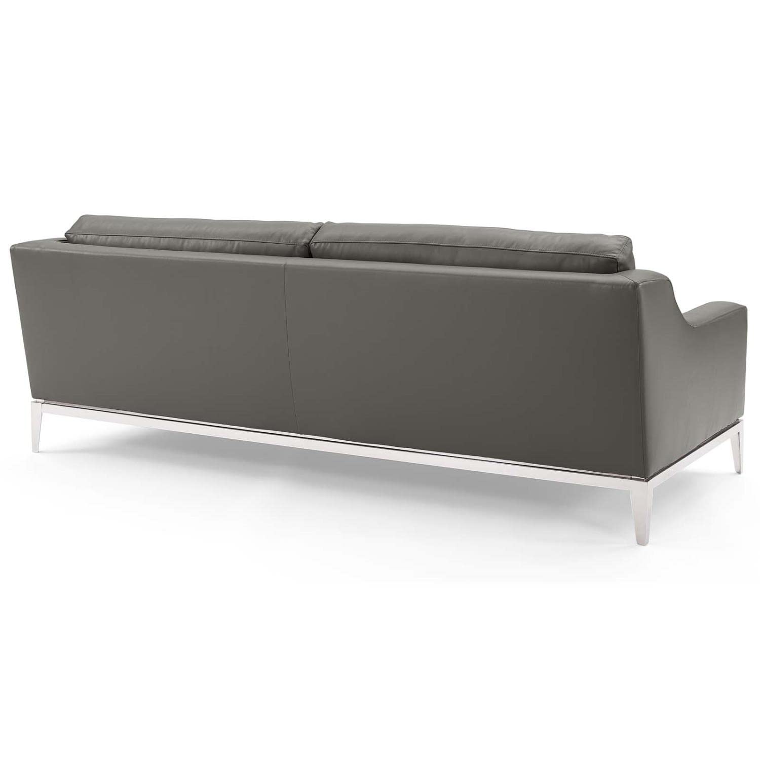 kitchen and dining room sets | CasaFoyer Sophisticated Harness Sofa & Loveseat Set | Leather Upholstery | Ultimate Comfort | Stainless Steel Frame | Non-Marking Foot Caps | Vintage & Contemporary Home | Removable Cushions | Weight Capacity: 900 lbs & 600 lbs | Gray | casafoyer.myshopify.com