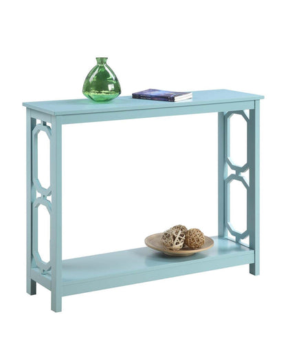 TABLE | Ergode Omega Console Table with Shelf | Stylish & Practical | 2 Tiers for Display | Contemporary Design | Easy to Maintain | Hidden Storage | Quick Assembly | Omega Collection by Ergode | casafoyer.myshopify.com