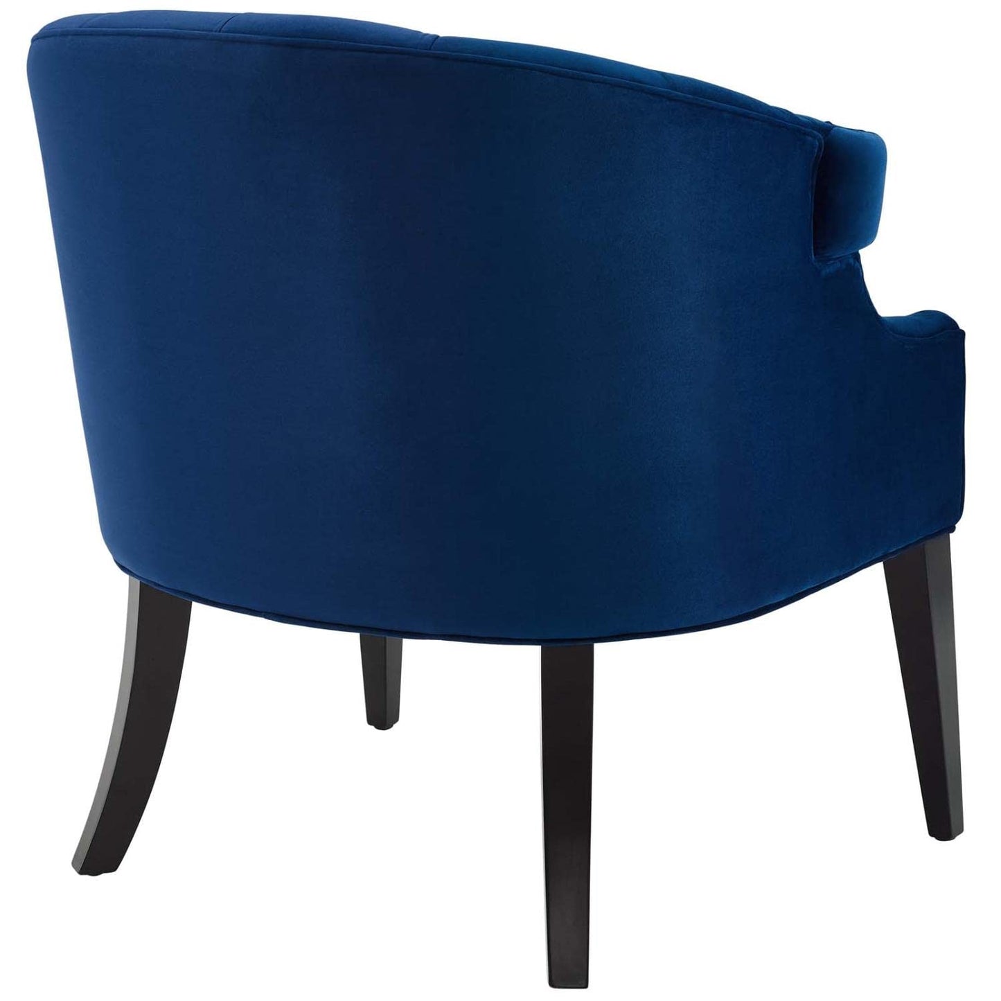 home office desk chairs | CasaFoyer Precept Accent Armchair | Opulent Design | Stain-Resistant Velvet | Plush Seating | Birch Wood Legs | Navy Velvet | casafoyer.myshopify.com