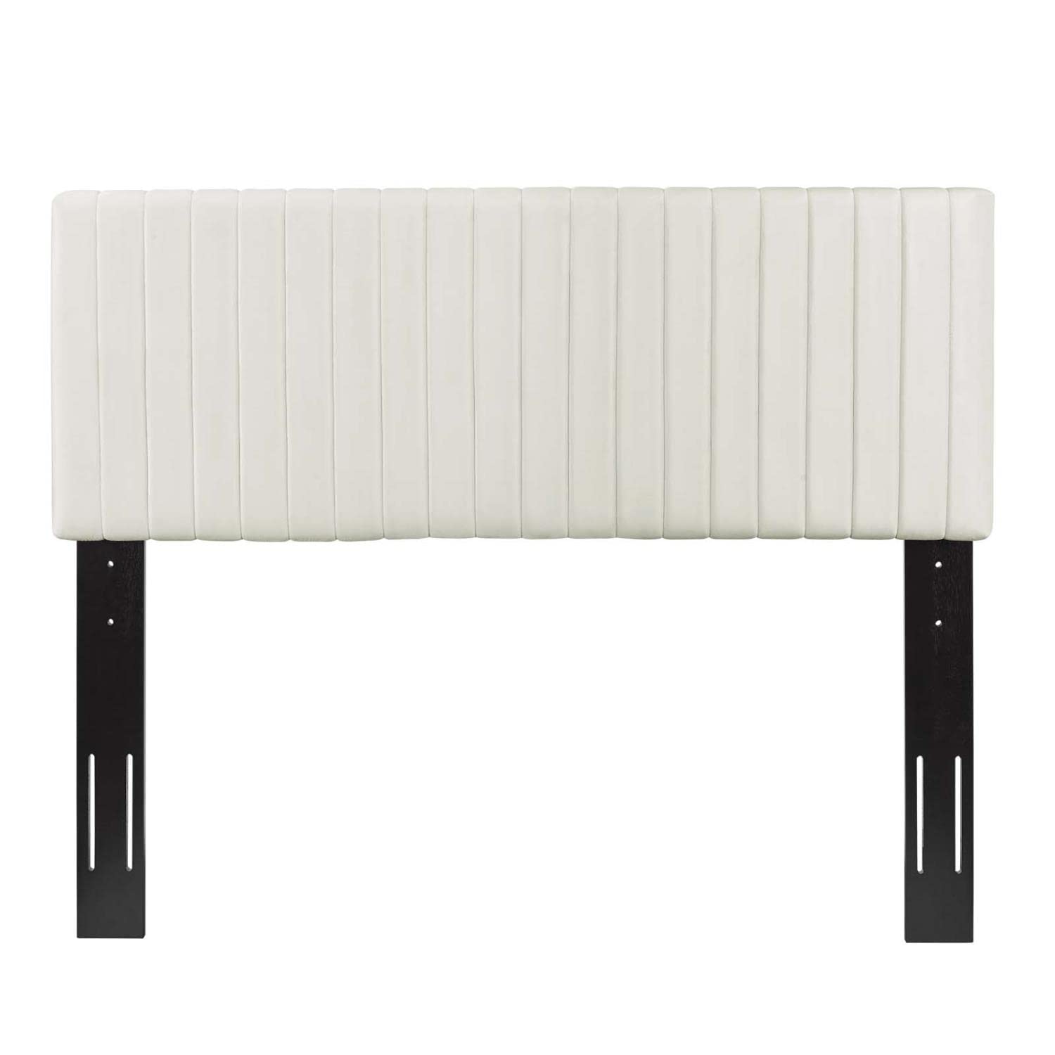 Bed | CasaFoyer Opulent Keira King/California King Headboard | Channel Tufted Design | Velvet Texture | Sturdy Construction | Performance Velvet Fabric | Dense Foam Padding | casafoyer.myshopify.com