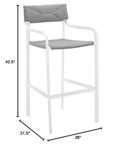 home office desk chairs | CasaFoyer Raleigh Outdoor Patio Dining Bar Stool Set of 2 | Sleek & Minimalist Design | Comfortable & Durable | Stackable & Easy to Store | All-Weather UV Resistant Fabric | 300 lbs Weight Capacity | casafoyer.myshopify.com