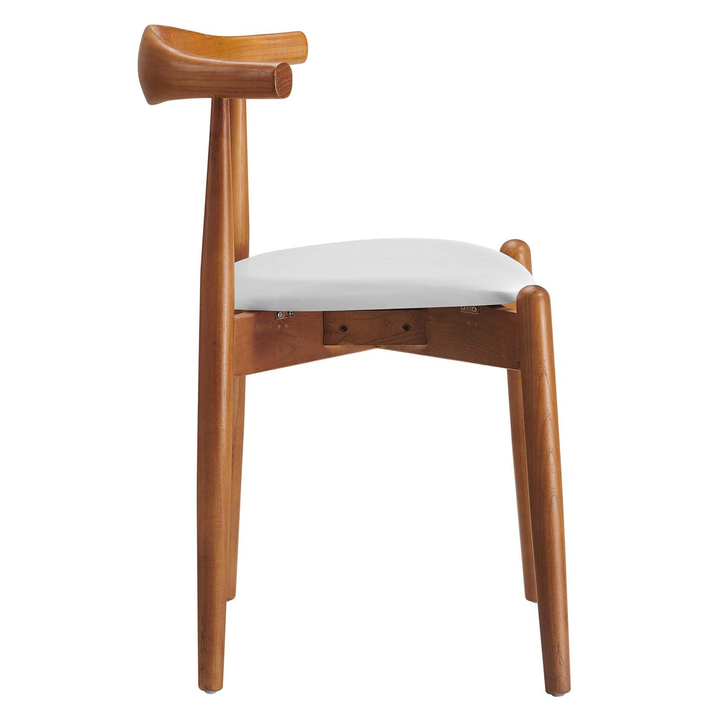 home office desk chairs | CasaFoyer Stalwart Dining Chair | Solid Beech Wood | Elegant Design | Plush Cushion | Dark Walnut Finish | casafoyer.myshopify.com