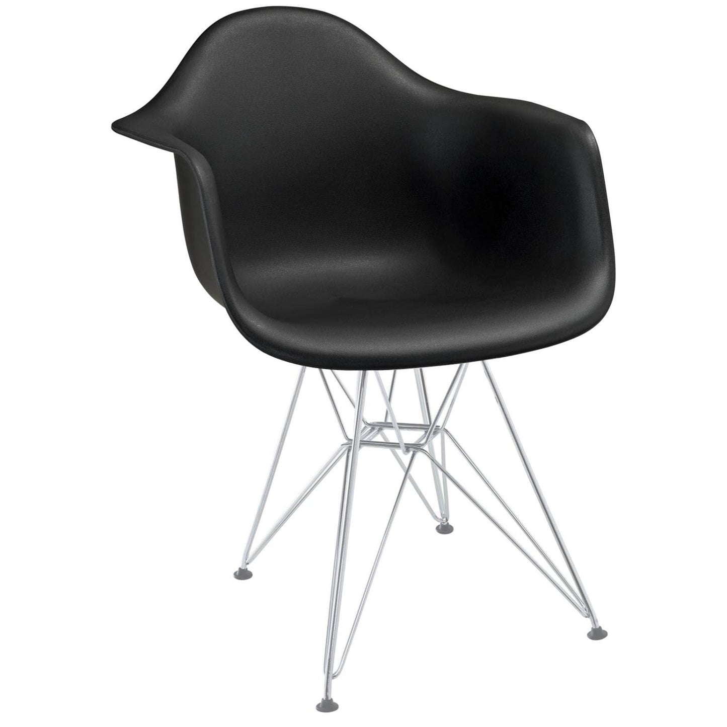 Sofa & chair Sets | Paris Wire Armchair | Molded Plastic Seat | Chromed Steel Wire Base | Versatile & Comfortable | Enhance Any Room Aesthetic | casafoyer.myshopify.com