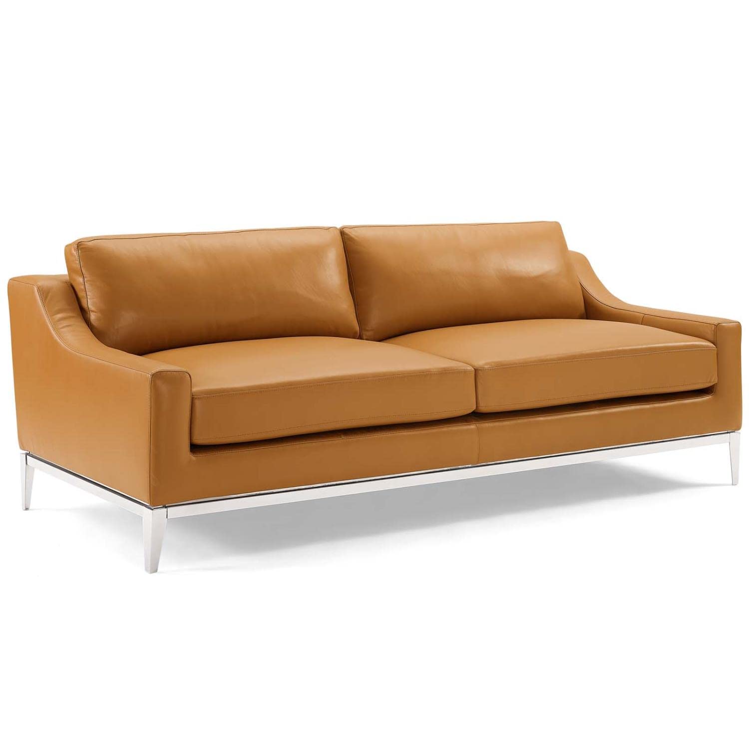 kitchen and dining room sets | CasaFoyer Sophisticated Harness Leather Sofa & Loveseat Set | Ultimate Comfort | Stainless Steel Base | Non-Marking Foot Caps | Removable Cushions | 900 lbs Weight Capacity | Tan | casafoyer.myshopify.com