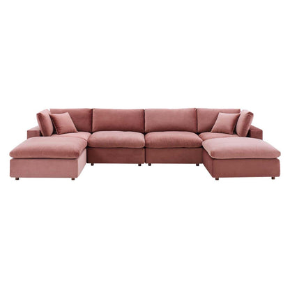 kitchen and dining room sets | CasaFoyer Commix Sectional Sofa | Stain-Resistant Velvet | Plush Comfort | Solid Wood Construction | Ultimate Relaxation | 6-Piece Set | casafoyer.myshopify.com