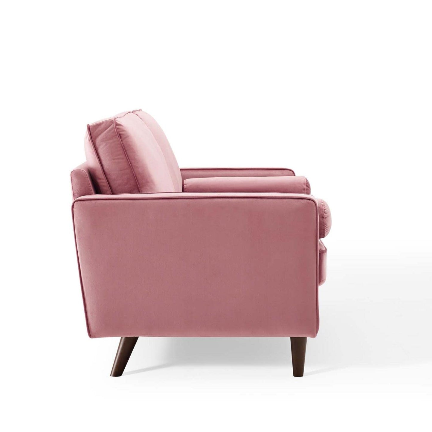 sofas | CasaFoyer Valour Performance Velvet Loveseat | Timeless Charm | Modern Convenience | Stain-Resistant | Cozy & Elegant Design | Comfortable Foam Padding | Walnut-Stained Legs | Supports up to 600 lbs | Portable Box | casafoyer.myshopify.com