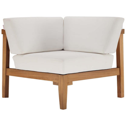 sofas | CasaFoyer Bayport Teak Outdoor Sectional Sofa Set | Ultimate Relaxation | Durable Teak Wood | UV & Water-Resistant Cushions | Versatile Configurations | casafoyer.myshopify.com