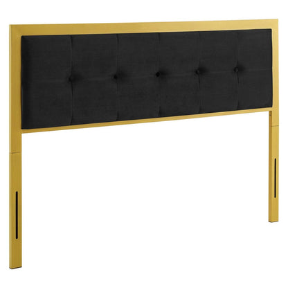 headboards | CasaFoyer Teagan Tufted Performance Velvet King Headboard | Vintage Modern Elegance | Glamorous Deco Style | Soft & Stain-Resistant | Durable Metal Frame | casafoyer.myshopify.com