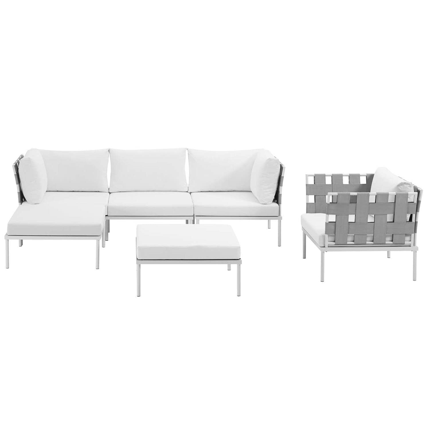 executive chairs | CasaFoyer Harmony Outdoor Patio Sectional Sofa Furniture Set | All-Weather Waterproof | Machine Washable Cushions | High-Quality Materials | Versatile Arrangement | casafoyer.myshopify.com