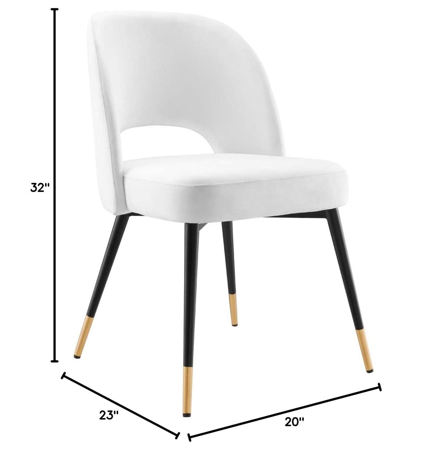 home office desk chairs | CasaFoyer Rouse Dining Side Chair | Modern Design | Comfortable Foam Padding | Stain-Resistant Velvet Upholstery | Bentwood Construction | Matte Black Stainless Steel Legs | casafoyer.myshopify.com