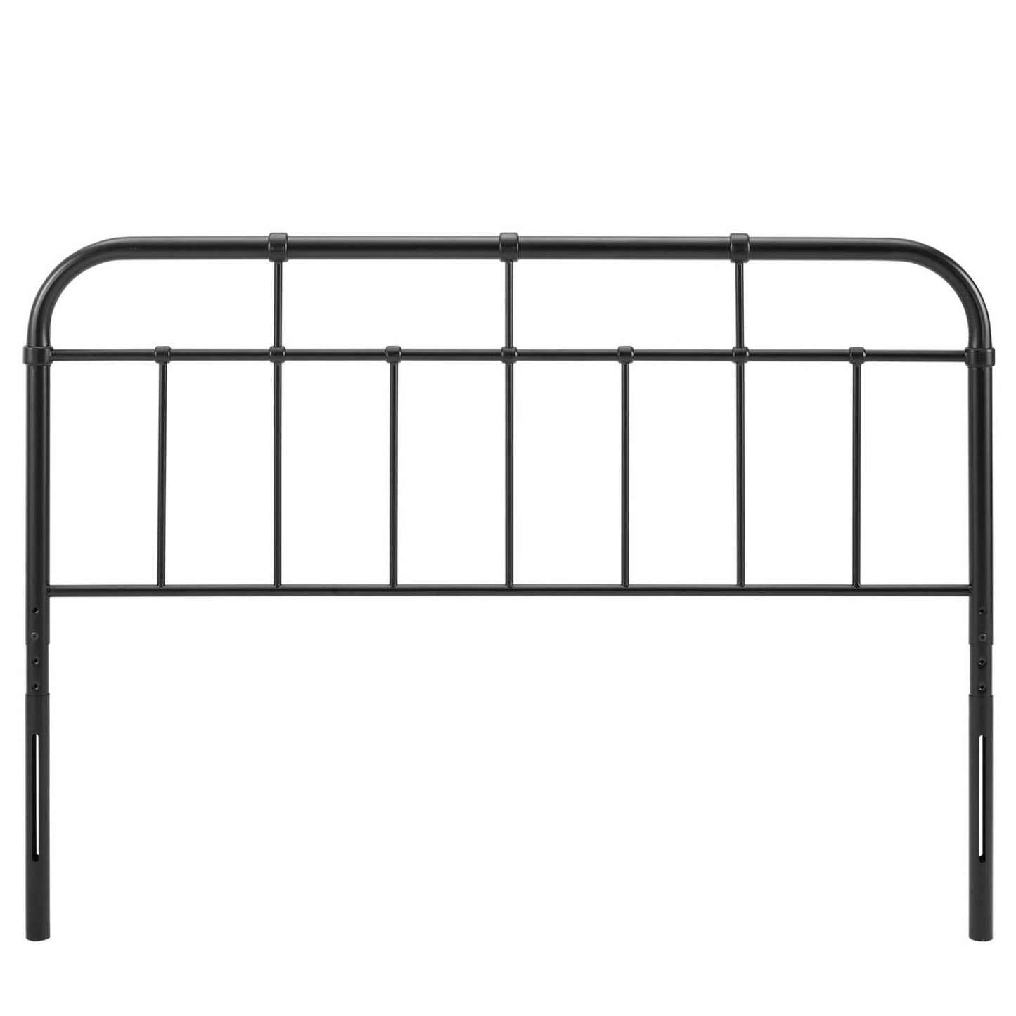 Bed | CasaFoyer Alessia Full Metal Headboard | Contemporary Farmhouse Design | Durable Iron Construction | Height-Adjustable | Compatible with Full Bed Frames | casafoyer.myshopify.com